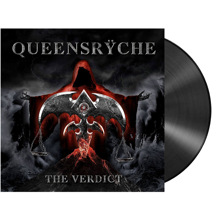 QUEENSRŸCHE Music Album - 'The Verdict' Limited Edition Black Vinyl LP Record