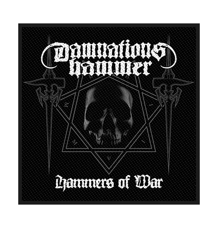 DAMNATION'S HAMMER Military-Style 'Hammers Of War' Embroidered Patch
