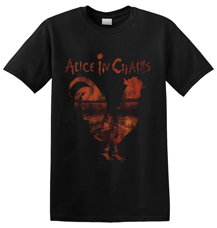 ALICE IN CHAINS - Stylish 'Rooster Dirt' Graphic T-Shirt for Fans