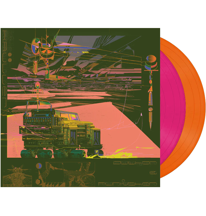 AUTHOR & PUNISHER - 'Krüller' Double Vinyl LP Record in Stunning Hot Pink and Orange Color Scheme