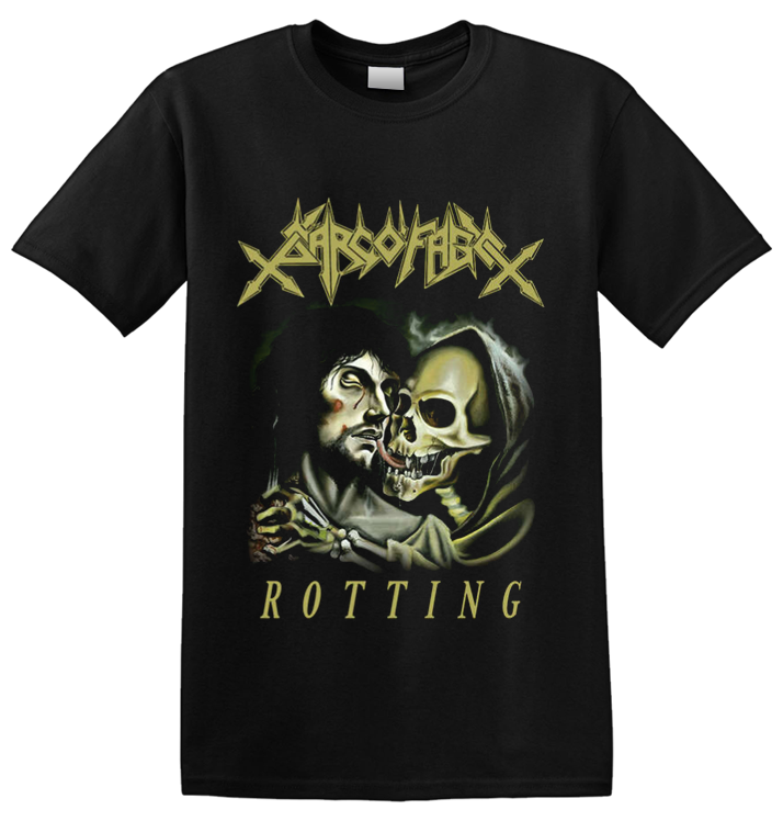 SARCOFAGO - Stylish 'Rotting' T-Shirt Printed on Heavy Cotton