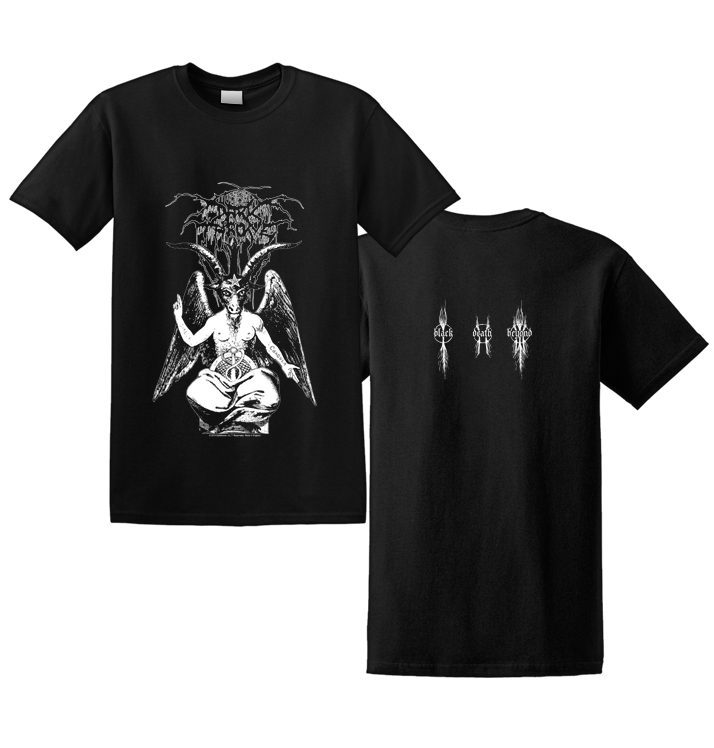 DARKTHRONE 'Black Death Beyond Baphomet' Heavy Cotton T-Shirt