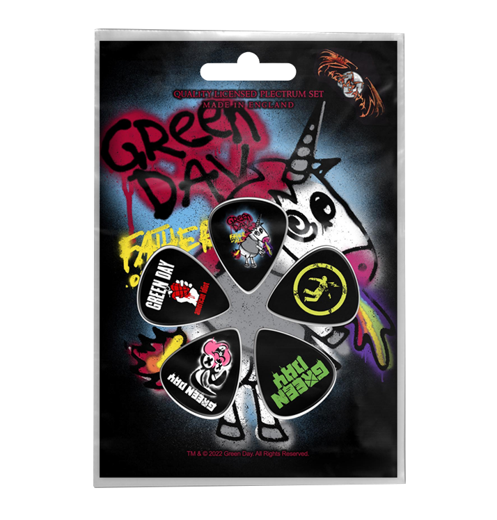 GREEN DAY - Premium 'Father Of All' Guitar Pick Collection