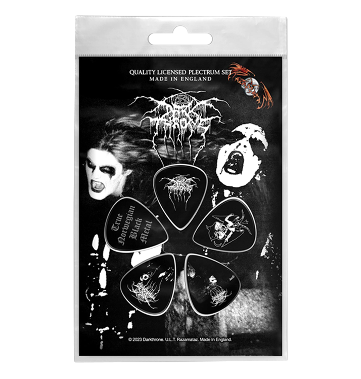 DARKTHRONE Authentic 'True Norwegian Black Metal' Style Guitar Pick Collection